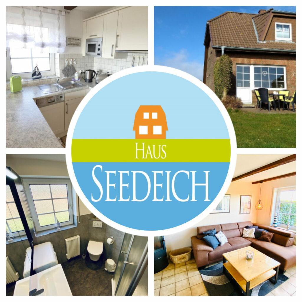 Collage Ferienhaus Seedeich Fynn