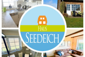 Collage Ferienhaus Seedeich Fynn