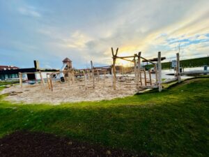 Neuer Spielplatz in Friedrichskoog-Spitze