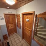 Flur mit frischen Farben